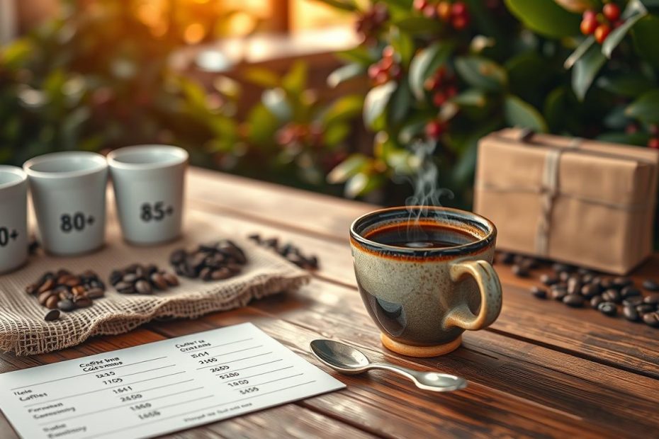 specialty coffee score